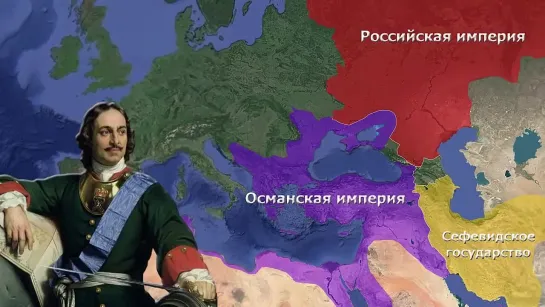 map _ Русско-персидская война (1722-1723)