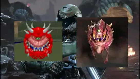 Doom (93-94) vs Doom (2016) - Equivalent Monsters Comparison