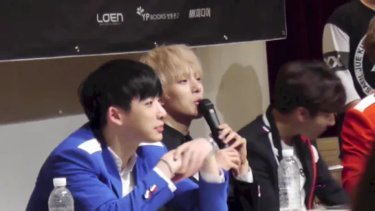 [FC|VK][24.05.2015] MONSTA X| FANSIGN|JONGRO (MINHYUK, WONHO)