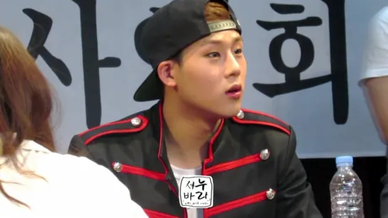 [FC|VK][31.05.2015]Monsta X - Geondae Fansign (Jooheon Focus)