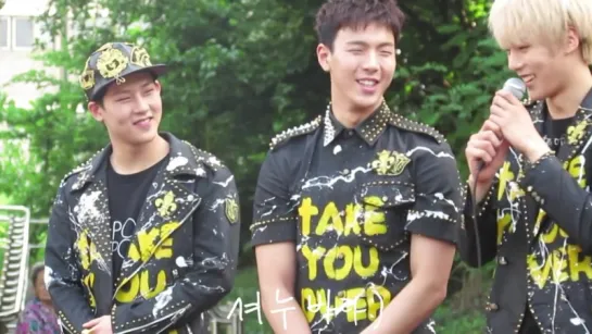 [FC|VK][21.06.2015] Мини-фанмитинг Inkigayo Monsta X (Shownu Focus)