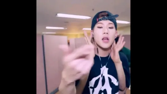 [VK][28.06.2015] Jooheon's Practice for SMTM4