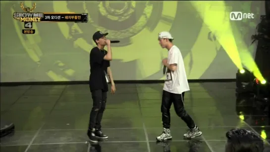 [VK][17.07.2015] Jooheon vs One @ SMTM4 EP.04