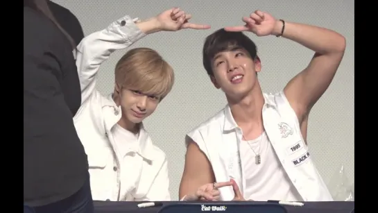 [FC|VK][25.07.2015] Monsta X на фансайне в Чоняне (Hyungwon & Shownu)