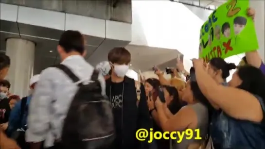 [FC|VK][31.07.2015] Monsta X LAX Airport