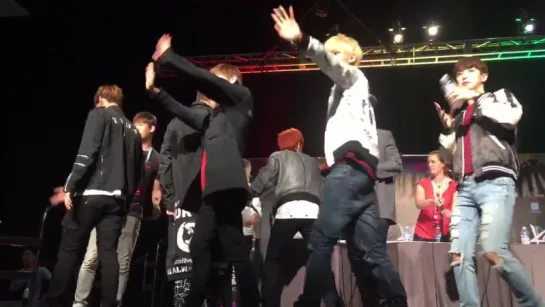 [FC|VK][01.08.2015] Monsta X press conference KCON2015 (by @kconusa)