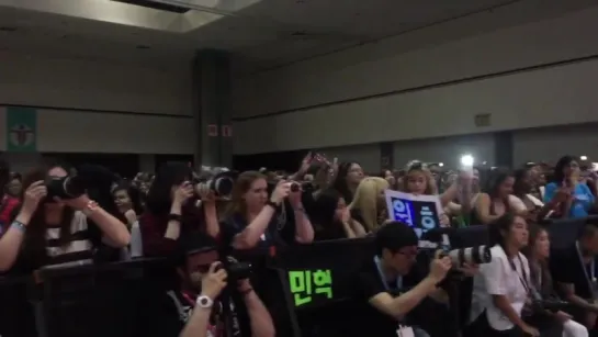 [FC|VK][01.08.2015] Monsta X press conference KCON2015 (by @kconusa)