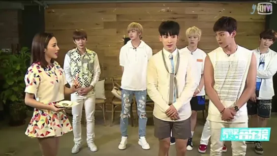 [RAW|VK][24.08.2015] Monsta X Interview IQIYI part 2