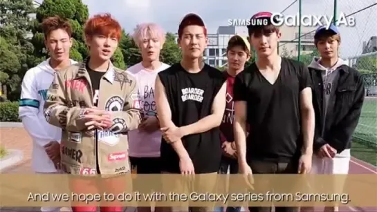 [VK][07.09.2015] Monsta X Samsung Galaxy A8