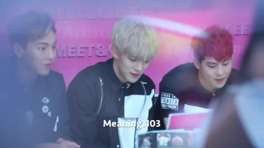 [FC|VK][22.09.2015] MEET & GREET (Minhyuk)