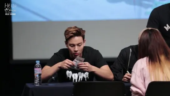 [FC|VK][19.09.2015] Monsta X Ilchi Art Hall Fansign (Shownu)