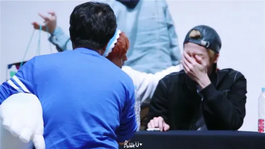 [FC|VK][04.10.2015] Monsta X Fansign Cheongryangri (Kihyun, Hyungwon)