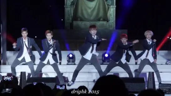 [FC|VK][08.10.2015] Monsta X - Trespass| KBS CoolFM Gayo Plaza