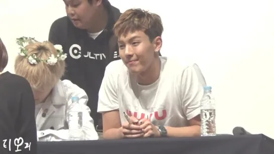 [FC|VK][04.10.2015] Monsta X Fansign Cheongryangri (Shownu)