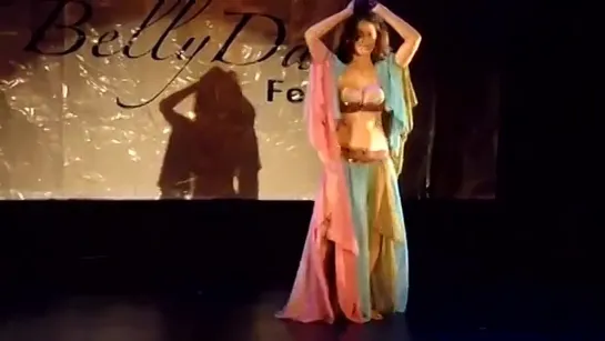 Drum solo by Sadie Marquardt at Stockholm bellydance festival 2013