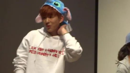 [FC|VK][04.10.2015] Monsta X Fansign Cheongryangri (Kihyun)