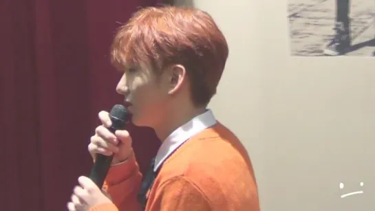 [FC|VK][18.10.2015] Monsta X Fansign Jongno (Kihyun)