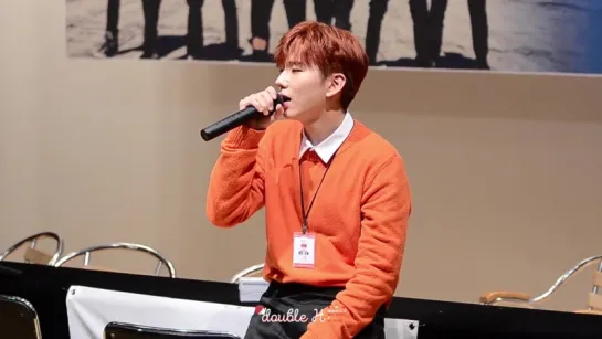 [FC|VK][18.10.2015] Monsta X Fansign Jongno (Kihyun)