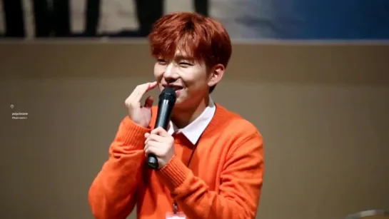 [FC|VK][18.10.2015] Monsta X Fansign Jongno (Kihyun)