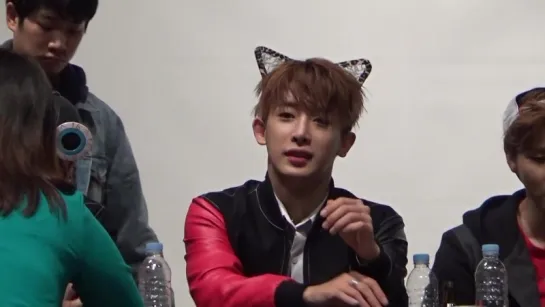 [FC|VK][04.10.2015] Monsta X Fansign Cheongryangri (Wonho)