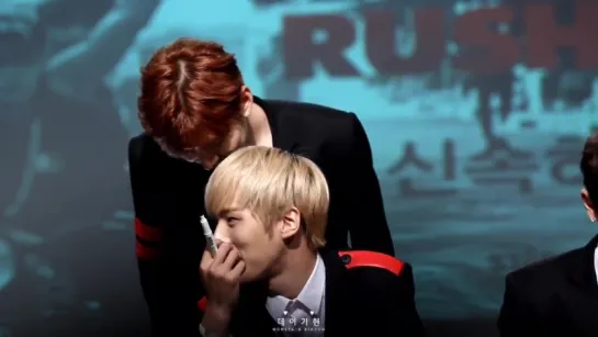 [FC|VK][24.10.2015] Monsta X Fansign Guro (Minhyuk, Kihyun)