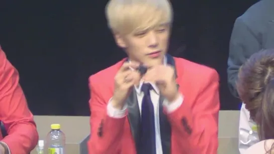 [FC|VK][08.11.2015] Monsta X Fansign Gangnam (Minhyuk)