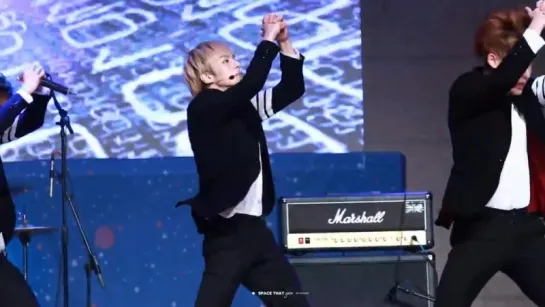 [FC|VK][14.11.2015] Monsta X - Trespass | Yongin concert (Minhyuk)