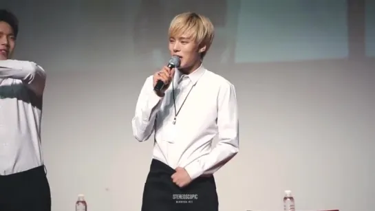 [FC|VK][22.11.2015] Monsta X Fansign Incheon (Minhyuk)