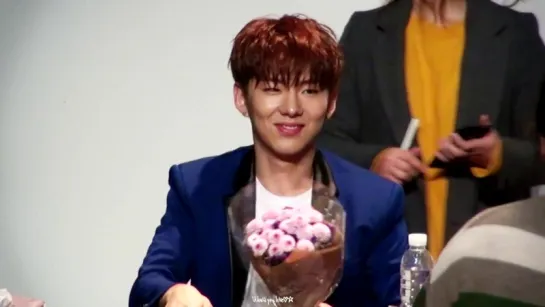 [FC|VK][22.11.2015] Monsta X Fansign Incheon (Kihyun)