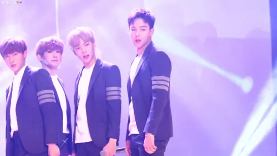 [FC|VK][27.11.2015] Monsta X - Trespass | I Love Korea concert (Shownu)