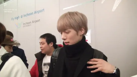 [FC|VK][28.11.2015] Monsta X Incheon Airport (Minhyuk)