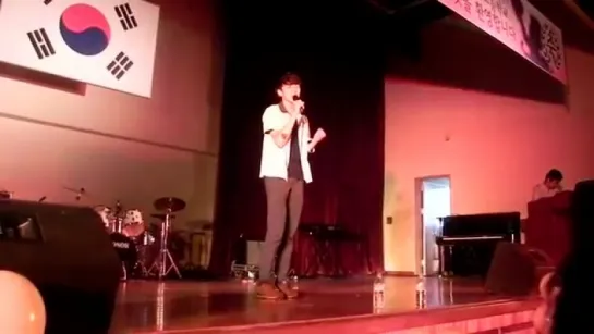 [VK][10.08.2016] Minhyuk predebut school performance