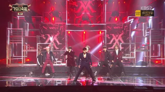 [VK][29.12.2016] MONSTA X - Fighter + All In @ 2016 KBS Gayo Daechukje