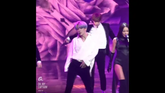 [FC|VK][29.12.2016] MONSTA X & Uhm Jung Hwa - Invitation Part 2 (Wonho focus) @ 2016 KBS Gayo Daechukje