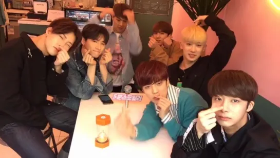 [VK][14.03.2017] 1theK Facebook Live MONSTA X - BEAUTIFUL 5 MINUTES SPOILER (720)