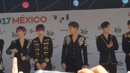 [Fancam][18.03.2017]  MONSTA X Meet&Greet KCON 2017 in Mexico