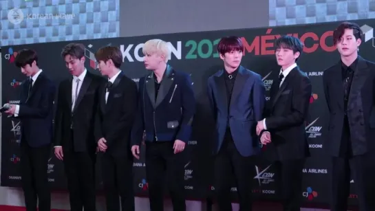 [Fancam][18.03.2017] MONSTA X Red Carpet @ KCON 2017 in Mexico