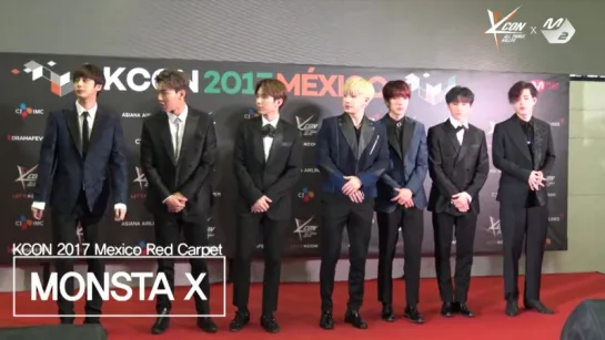 [VK][28.03.2017][KCON 2017 MEXICO x M2] 몬스타엑스(MONSTA X) RedCarpet