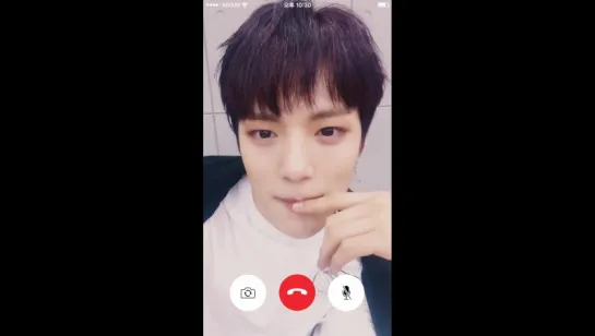 [VK][29.03.2017][Video call] Minhyuk - "You are so beautiful"