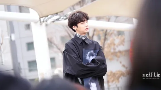 [Fancam][25.03.2017] Mini-fanmeeting Music Core (Hyungwon)