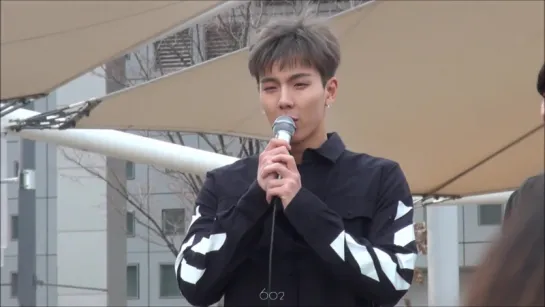 [Fancam][25.03.2017] Mini-fanmeeting Music Core (Shownu)