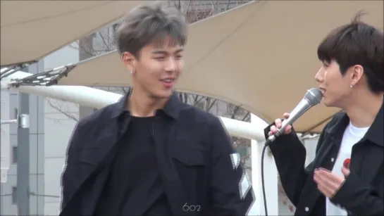 [Fancam][25.03.2017] Mini-fanmeeting Music Core (Shownu)