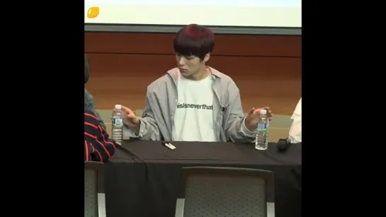 [Fancam][01.04.2017] Daegu Fansign (Minhyuk)