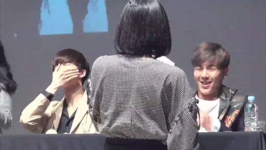 [Fancam][16.04.2017] Yoido Fansign (Hyungwon)