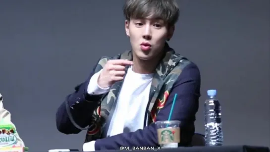 [Fancam][16.04.2017] Yoido Fansign (Shownu)