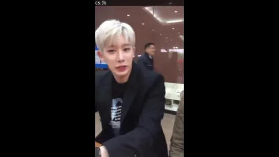 [VK][21.04.2017] MONSTA X KBSWORLD "K-RUSH" Instagram Live