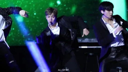 [Fancam][22.04.2017] MONSTA X - Trespass (Shownu Focus) @  Let's Play Concert