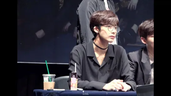 [Fancam][13.05.2017] Gangnam Fansign (Hyungwon)