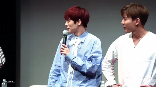 [Fancam][06.05.2017] Sinchon Fansign (Minhyuk)