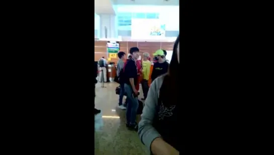 [Fancam][14.08.2017] Monsta X Airport in Moscow